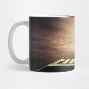 finish line Mug